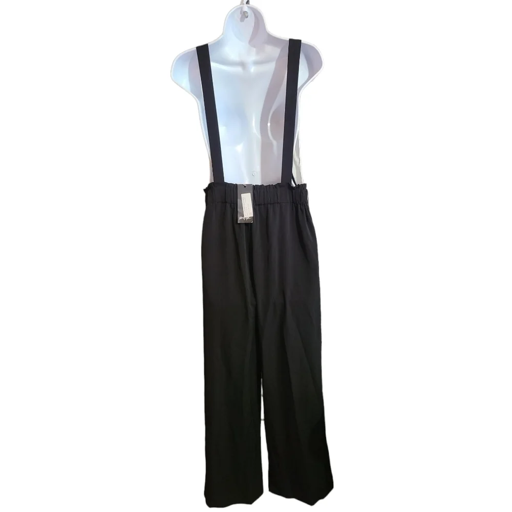 NASTY GAL New Black jumpsuit overall L - Picture 5 of 12